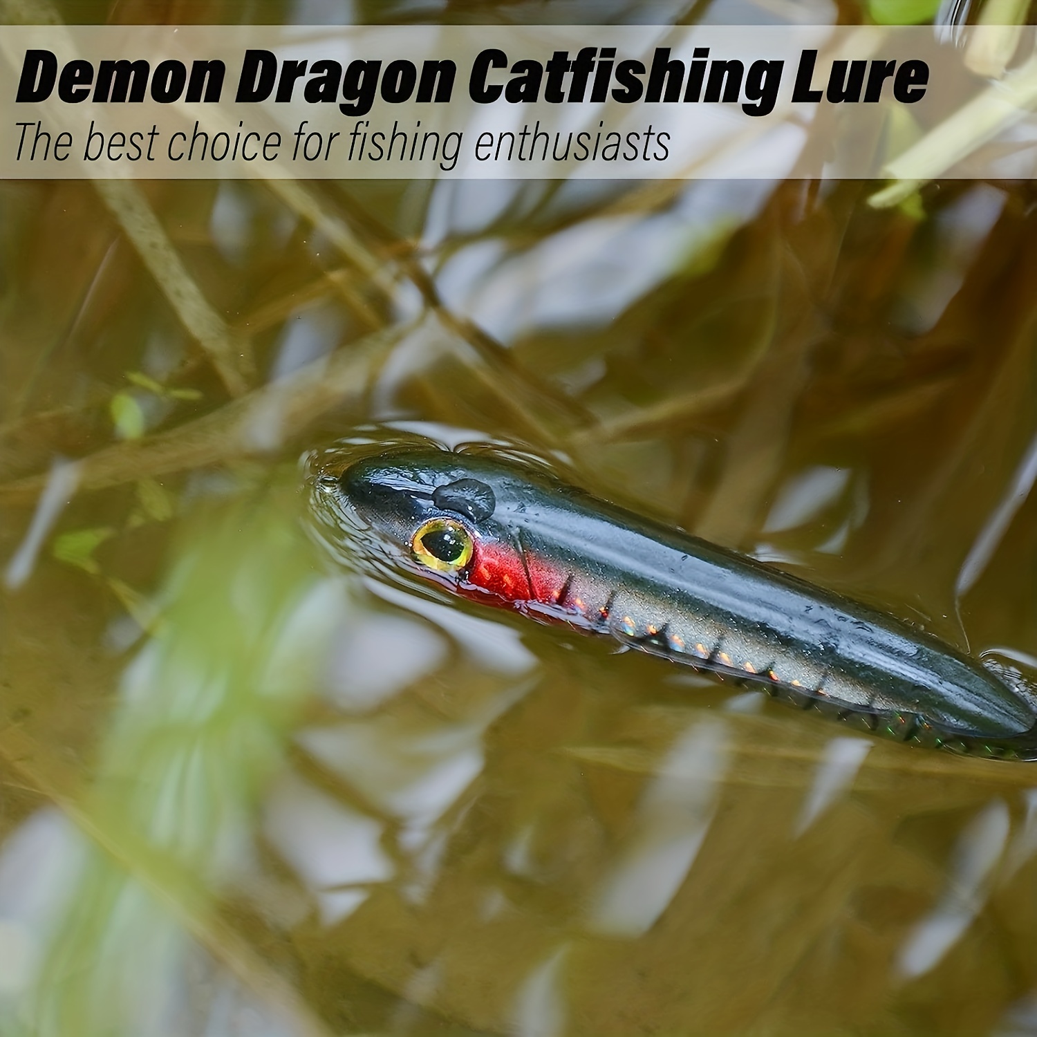 Sinking Demon Dragon Catfishing Lure Artificial Bionic - Temu