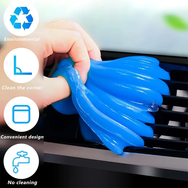 Car Cleaning Gel, Car Detailing Kit, Car Cleaning Supplies Universal Tool,  Car Vent, Keyboard, Computer, Laptop And Camera Cleaning Kit - Temu