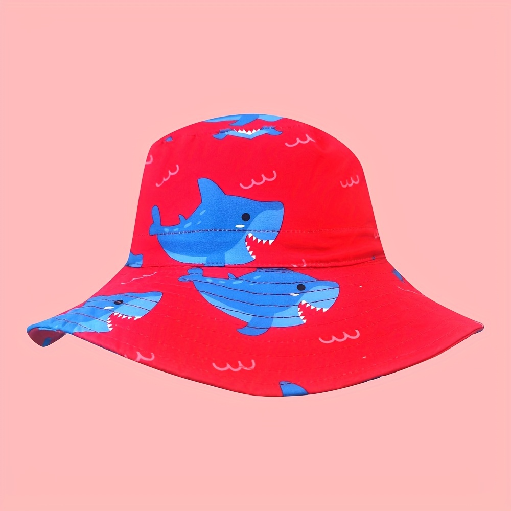 Kavitoz® Children's Fishing Hat Cartoon Print Hat Sun Hat Cute