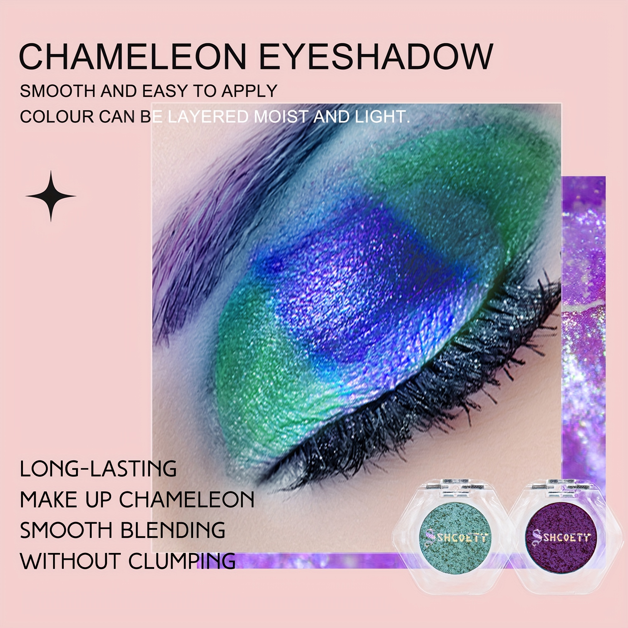 Monochromatic Chameleon Eyeshadow Palette Mashed Potato - Temu