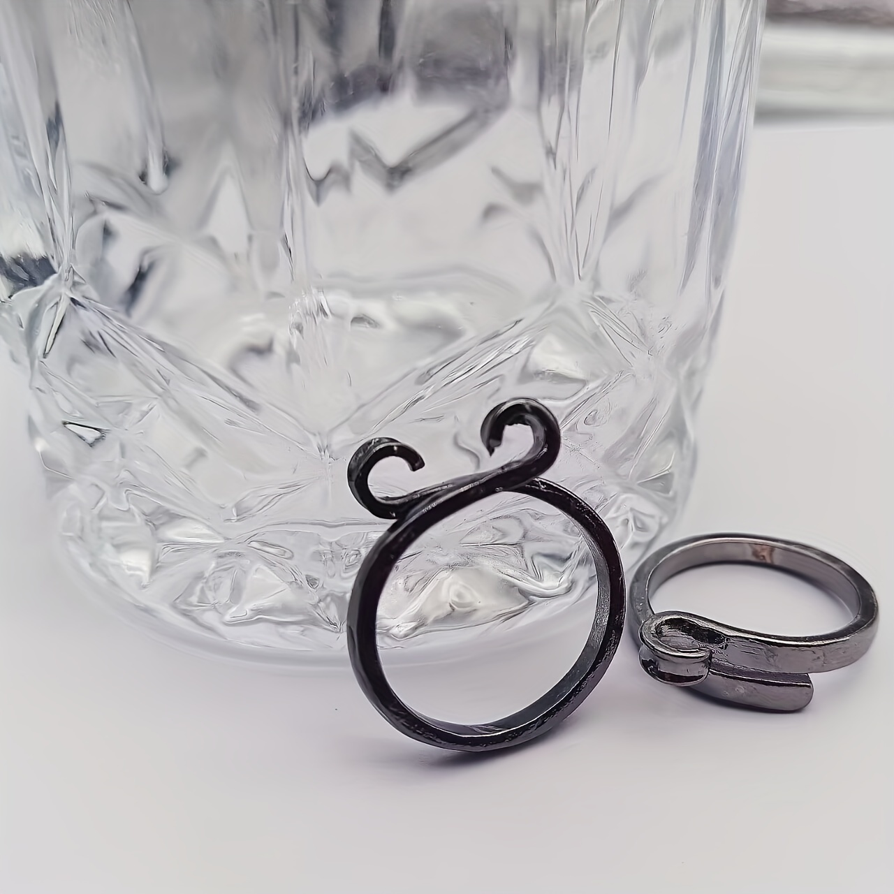 Alloy Hollow Noble Metal Ring Stitch Markers Knitting - Temu