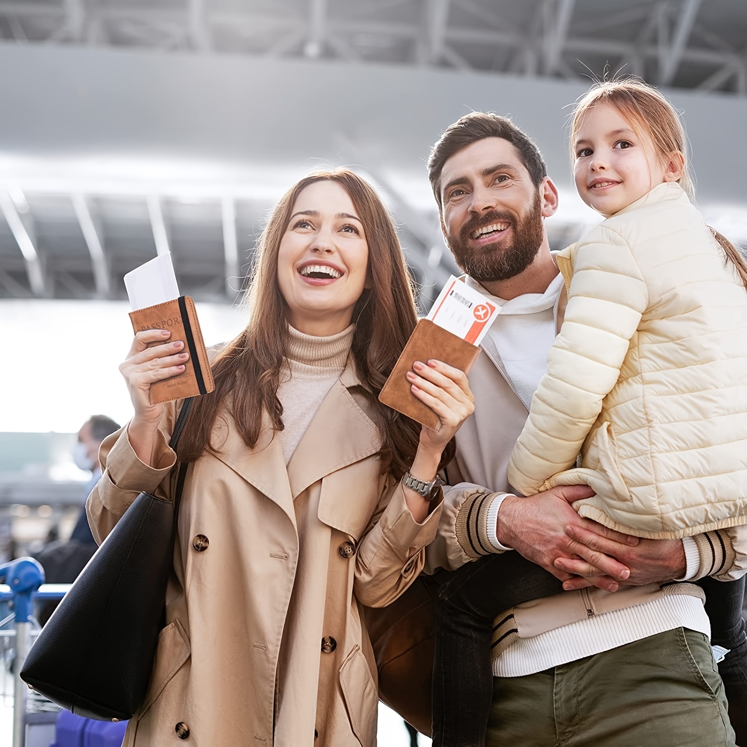 Passport and Vaccine Card Holder Combo - Passport Wallet