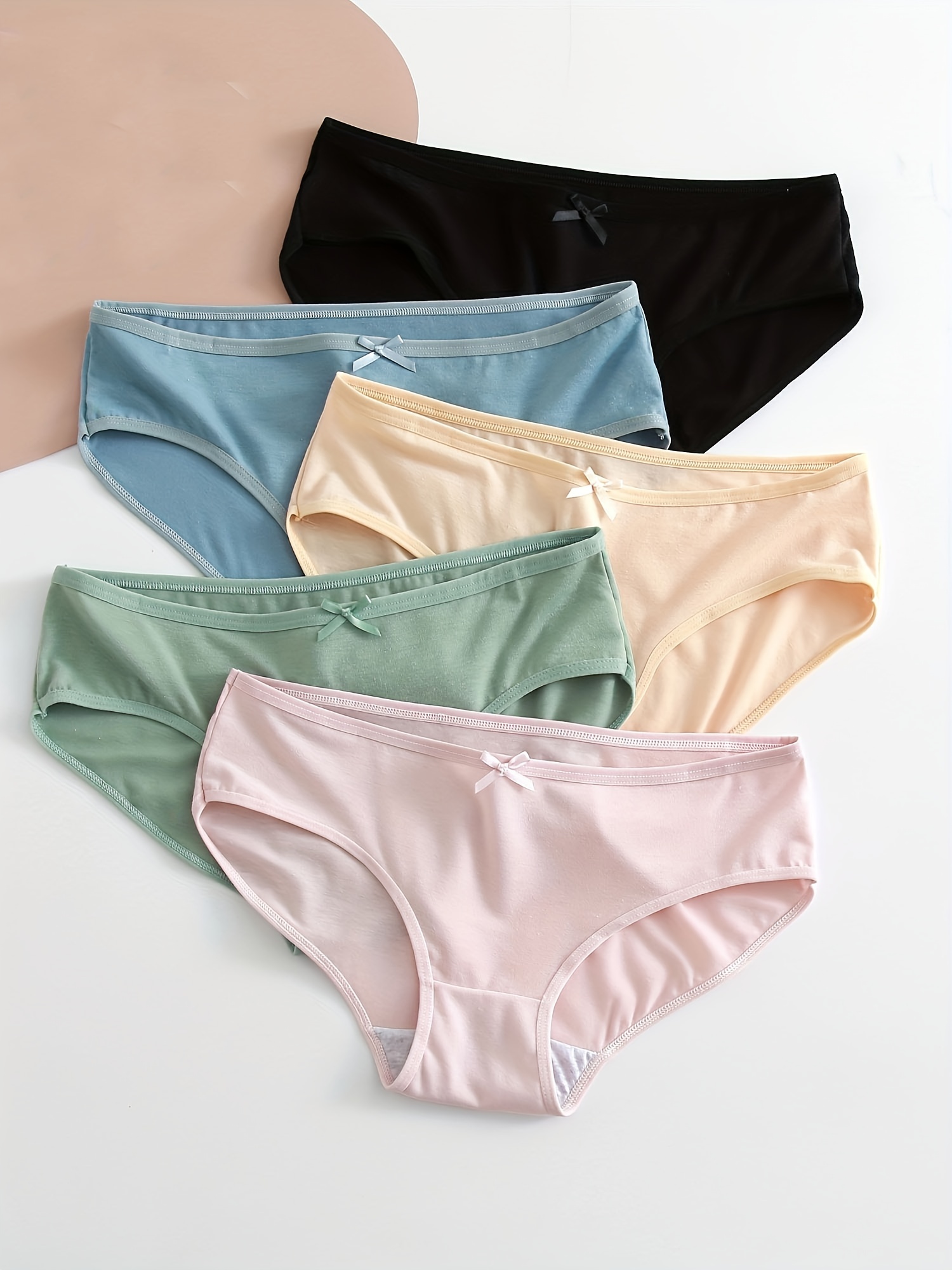 Cute Cotton Underwear for Women Panties Seamless Comfortable Breathable  Ladies Low Waist Briefs Mesh Lace Panties, Beige, Medium : :  Clothing, Shoes & Accessories