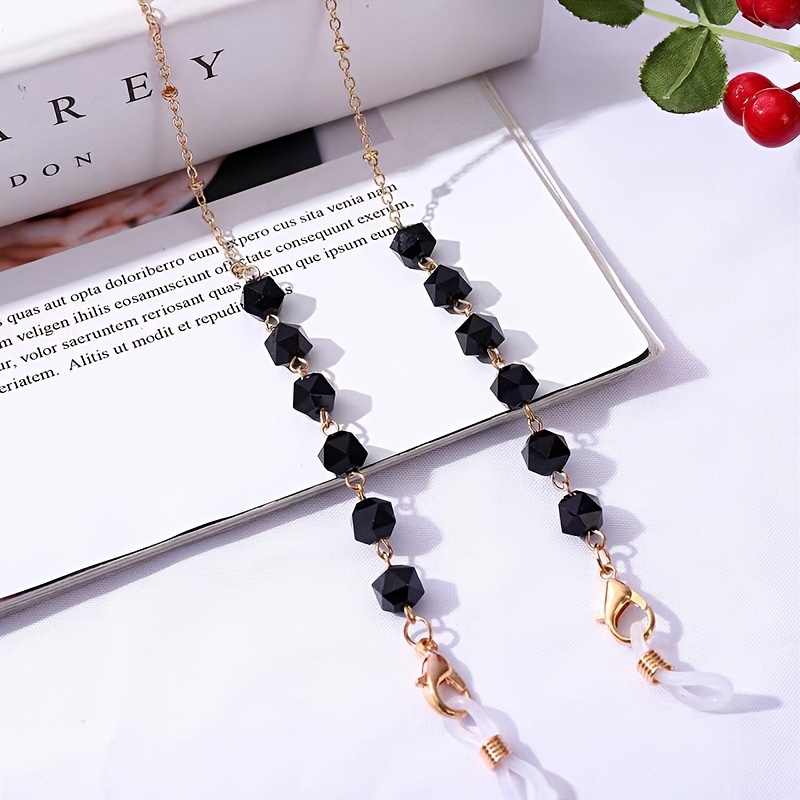 Crystal store eyeglass chain