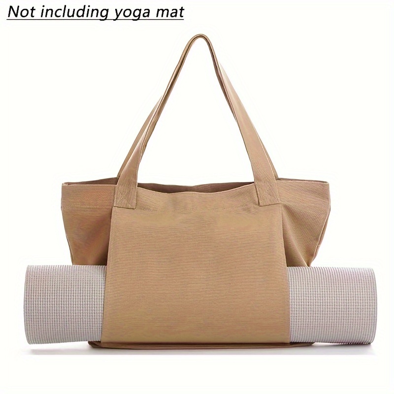 Yoga Mat Holder Bag Large Yoga Mat Tote Bag Shoulder Strap - Temu