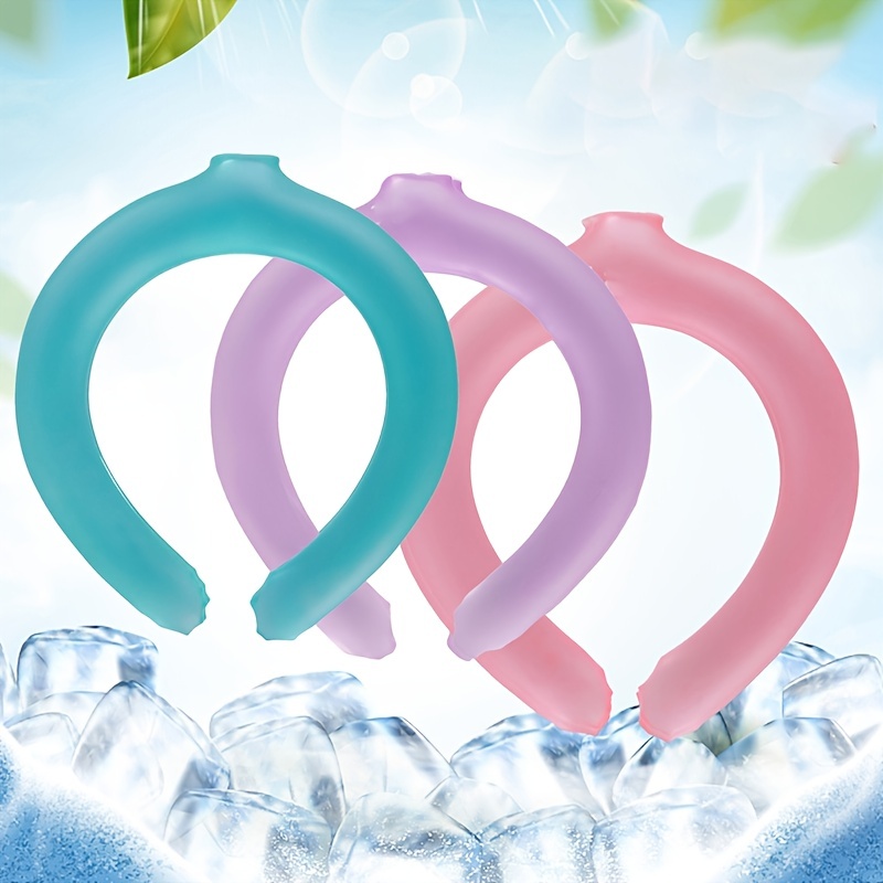 Ice Ring Neck Cooler, Cooling Neck Wraps, Wearable Neck Cooling Tube