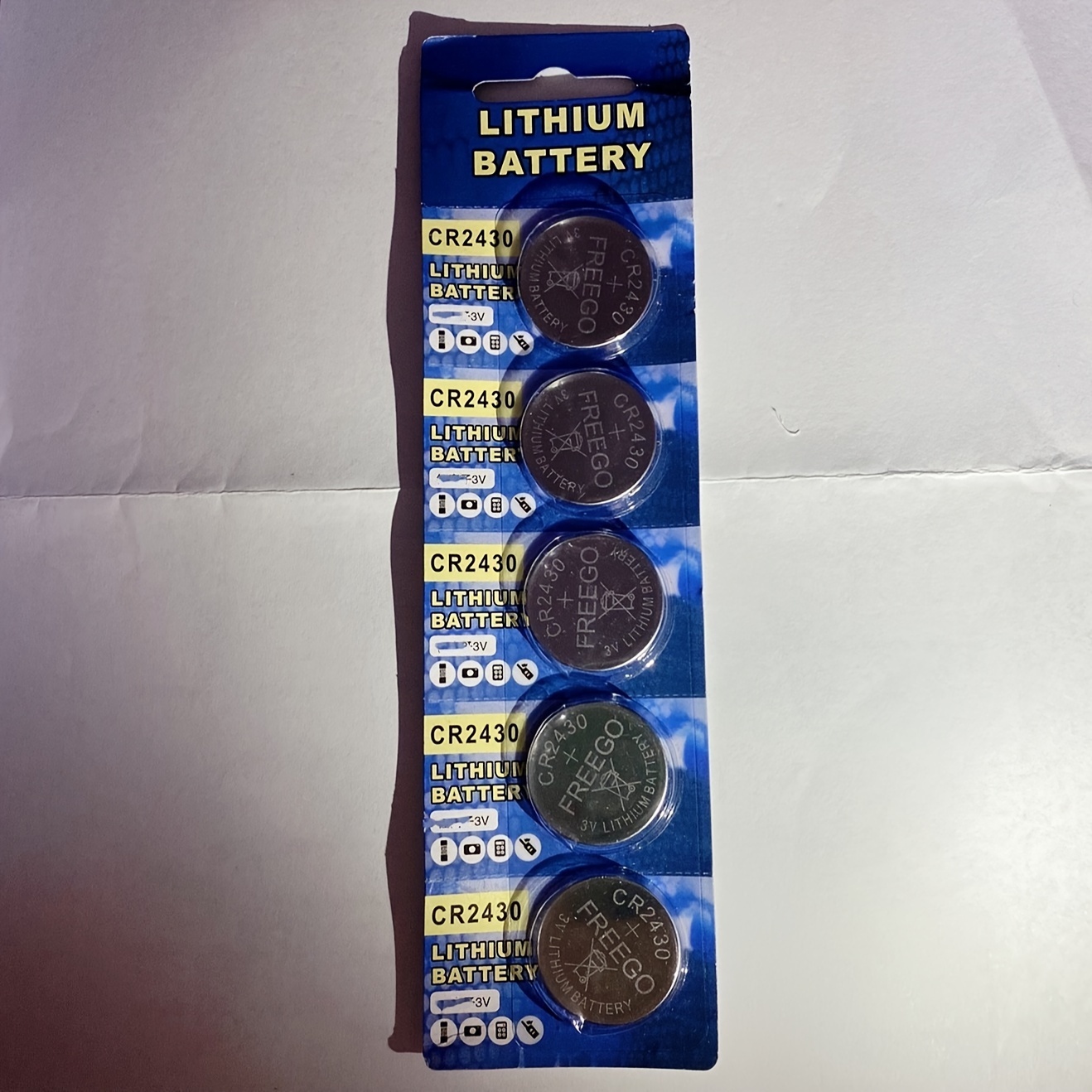 Pile bouton Lithium CR2430 CR2450 CR2477 CR927 … ( vente à l'unité ou par  Lot )