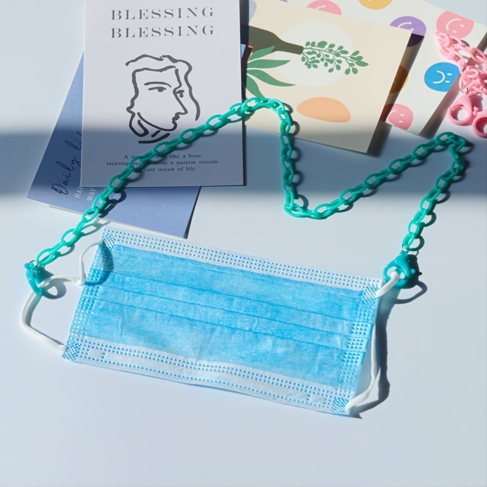 Clear Anchor Link Choker Acrylic glass Chain – plushtrap