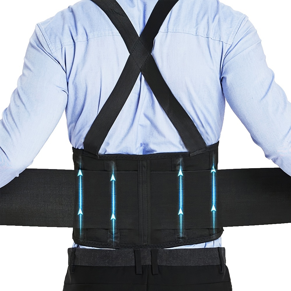 Medical Breathable Back Braces Lower Back 4 Stays Adjustable - Temu