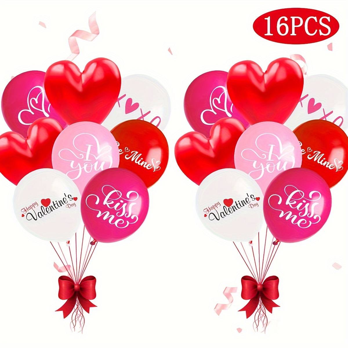 9pcs Conjunto De Globos En Forma De Corazón te Quiero En Español, Para  Bodas, Día De San Valentín, Decoración De Fiestas, Escaparates, Jardines -  Juguetes - Temu