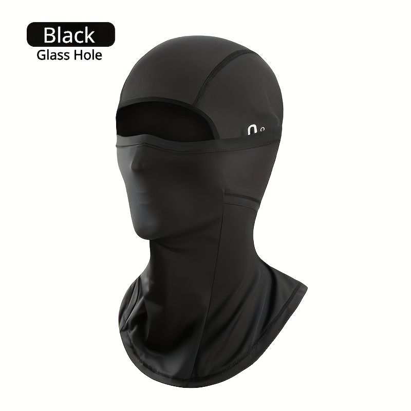 1pc Ice Silk Sunscreen Face Mask For Men & Women Outdoor Cycling