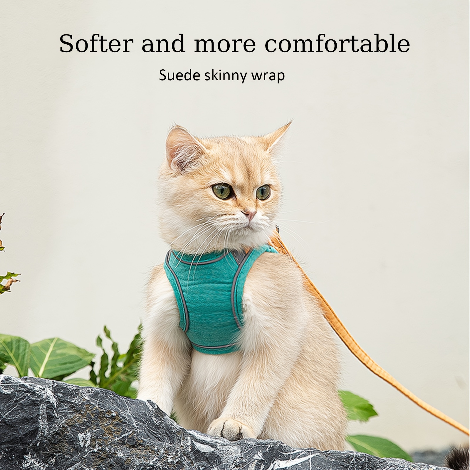 Adjustable Cat Harness And Leash Set for Kittens