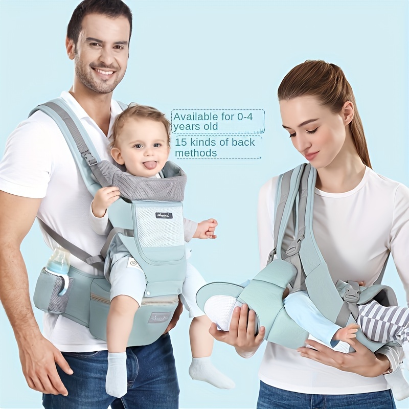 Mochila portabebés para bebés de 0 a 36 meses, con malla de aire 3D para  bebés recién nacidos a niños pequeños