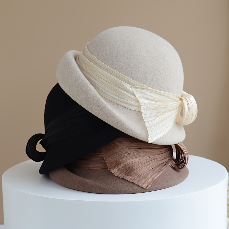 Sombreros para mujer, sombrero de cóctel nupcial blanco con flores,  sombrero de vestir para mujer, sombrero de ala ancha, sombreros de boda  para