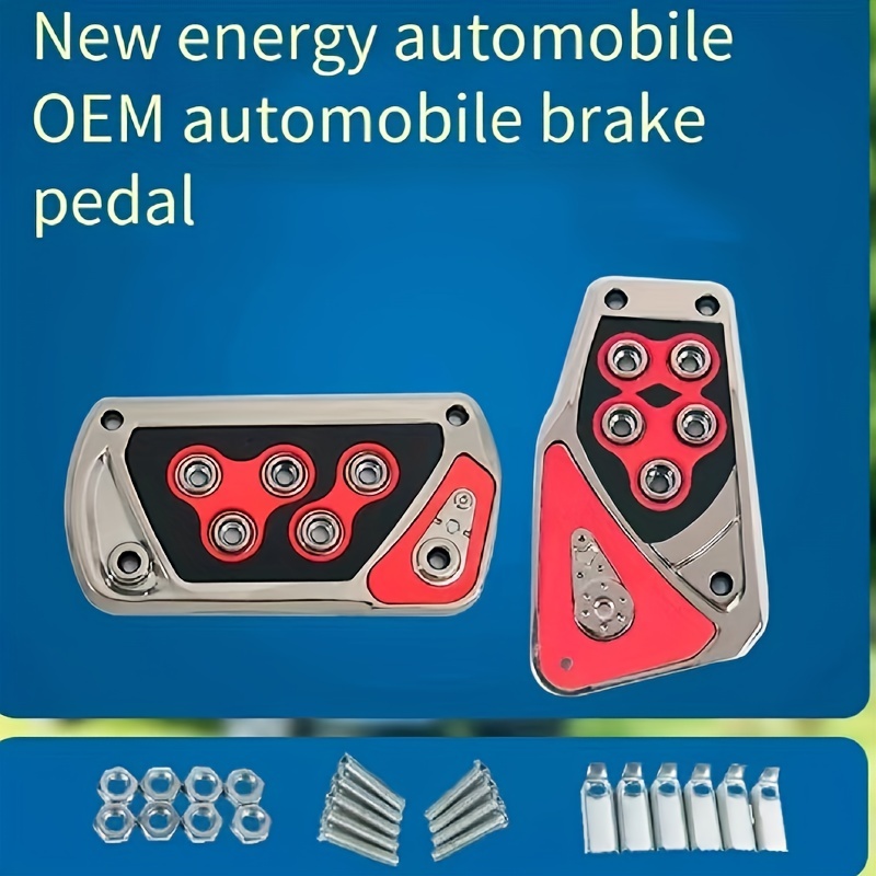 1pc/2/3/4pcs Pedal Pie Acero Peugeot 3008 5008/gt 2017 2018 - Temu