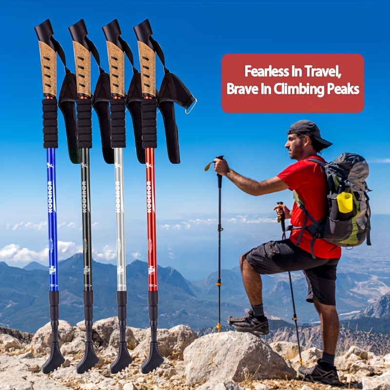 El Nordic Walking Stick Mango recto Senderismo Trekking postes de