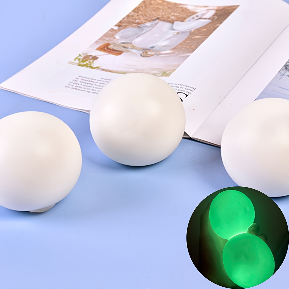 Glow In The Dark Sticky Balls Stress Balls For Adults - Temu