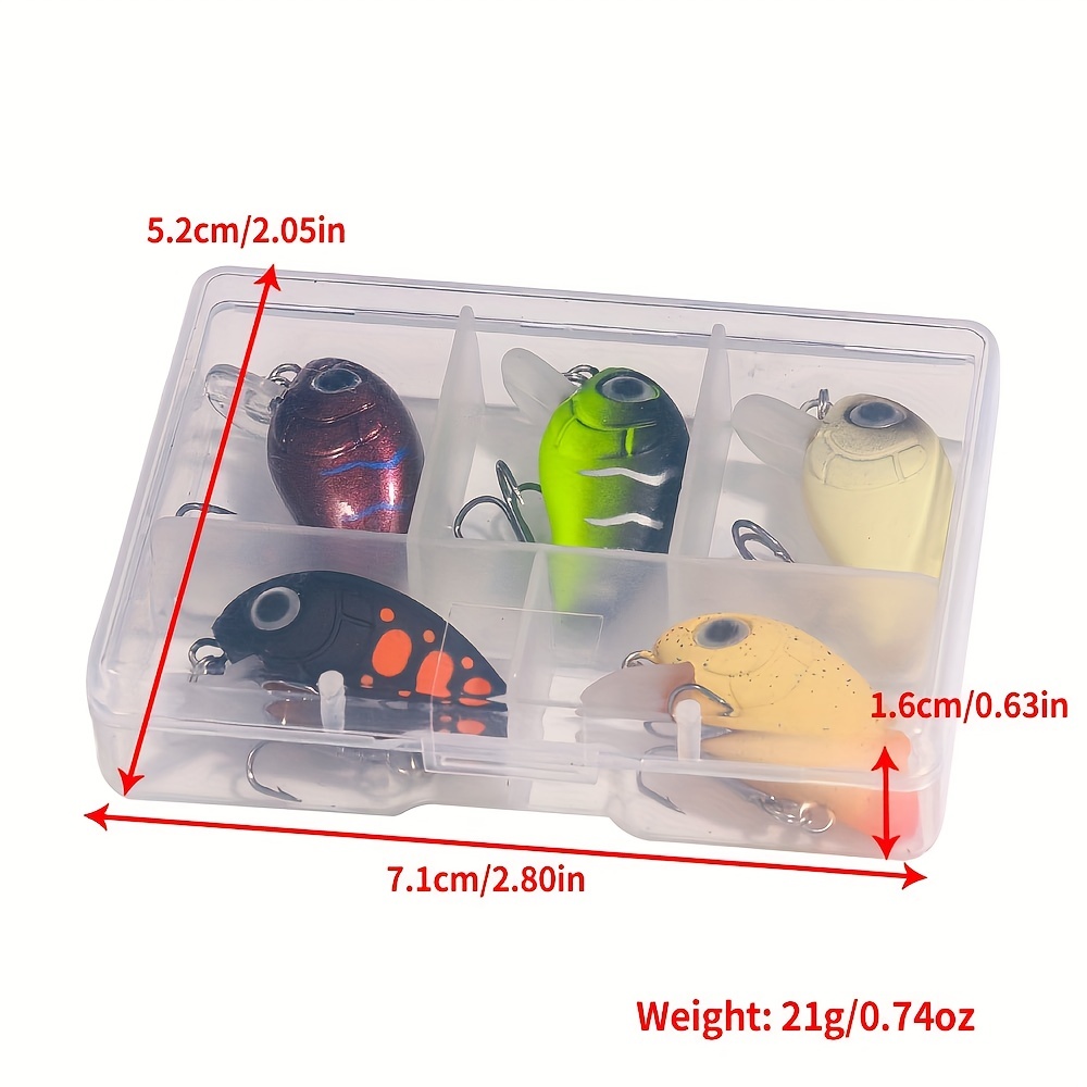 Premium Mini Crankbaits Set Topwater Wobblers Pike Fishing - Temu