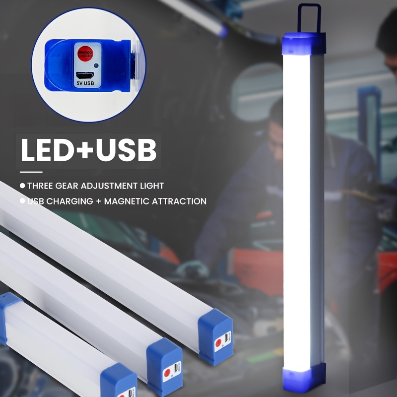 Acquista Lampadina LED ricaricabile USB da 80 W per illuminazione di  emergenza per pesca notturna da campeggio all'aperto