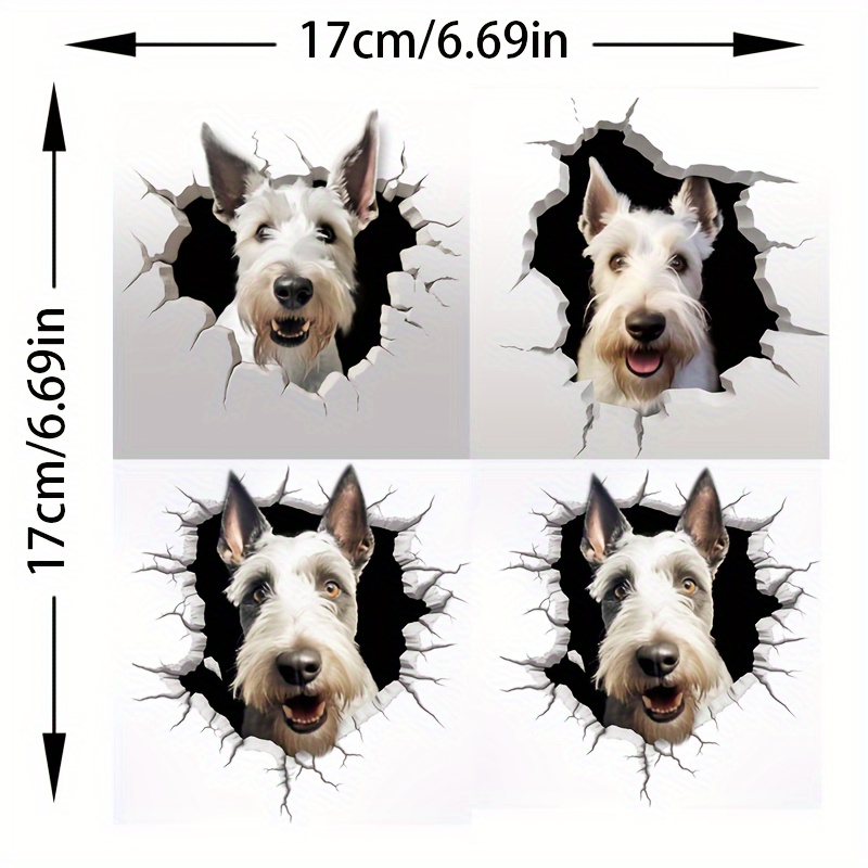 *、スコティッシュ テリア デカール、動物デカール、楽しいデカール、車用デカール ステッカー
