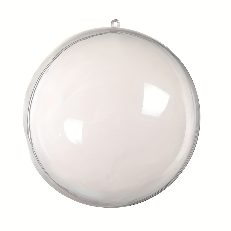 10pcs Transparent Plastic Christmas Ball for Decoration