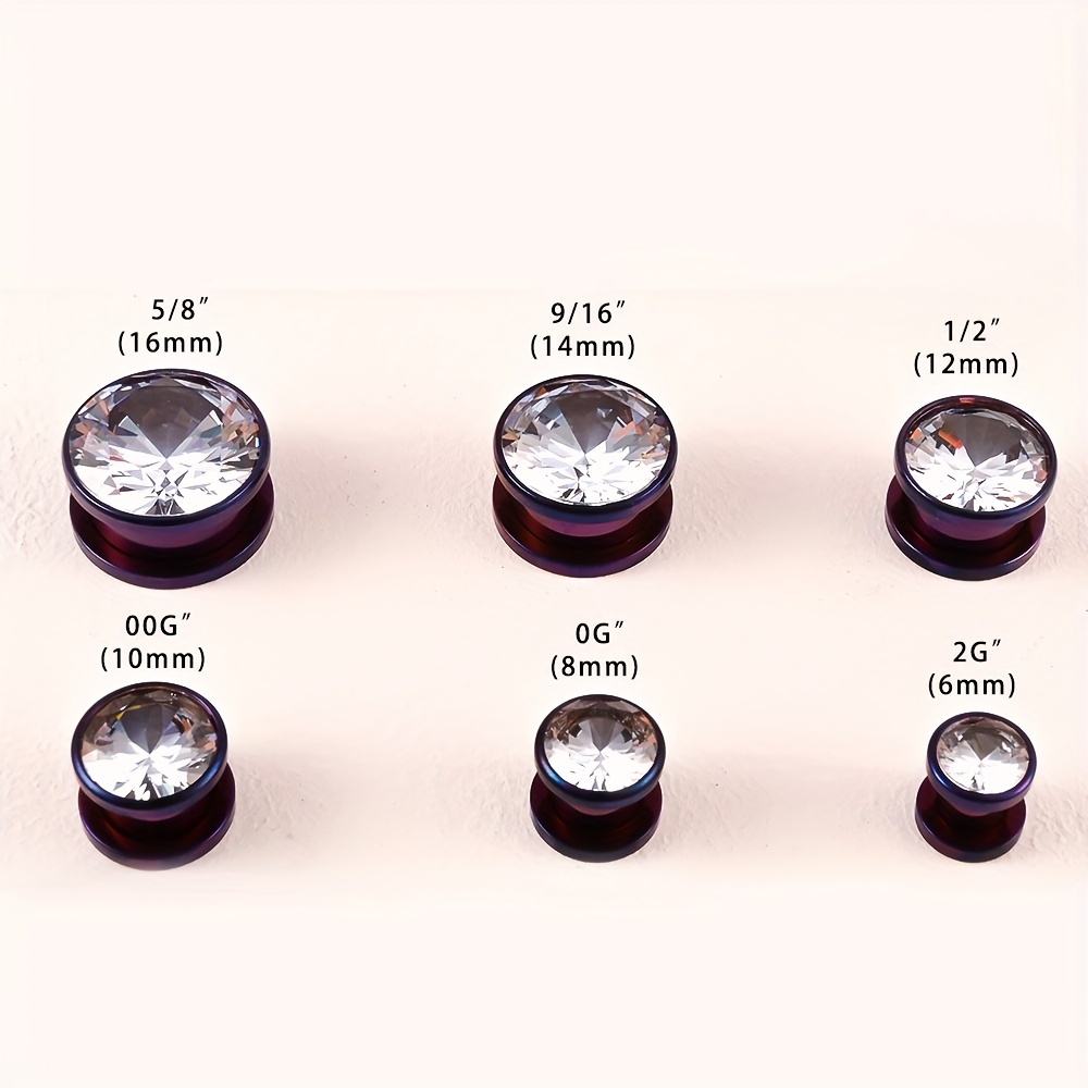 Luxury ear gauges hotsell