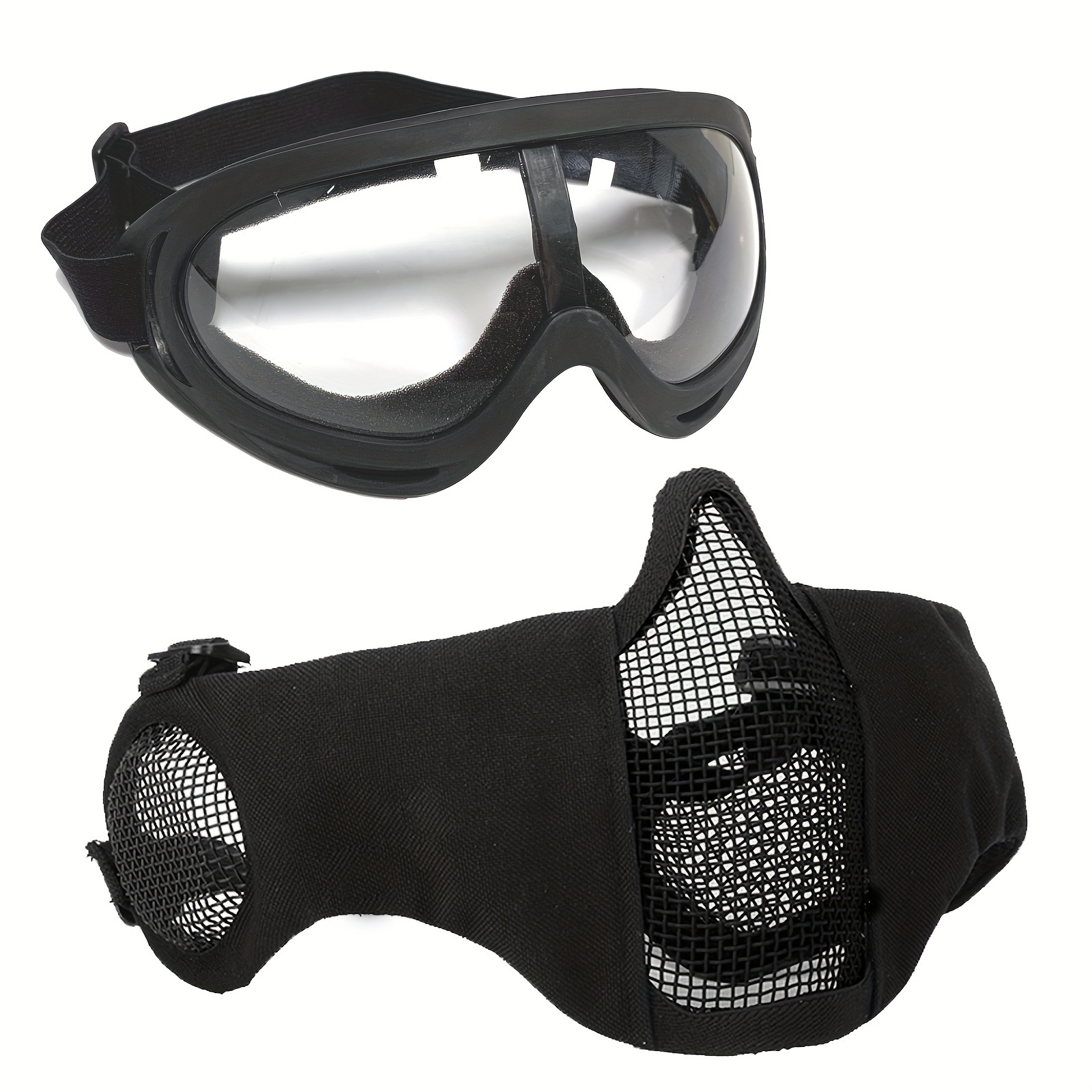Masque Airsoft Intégral Équipement Protection Compatible - Temu Canada
