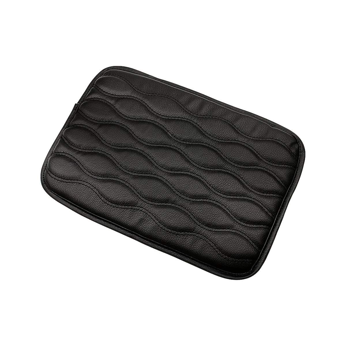 Amiss Car Center Console Pad, Universal Waterproof Car Armrest Seat Box  Cover, Car Interior Accessories, Carbon Fiber PU Leather Auto Armrest Cover