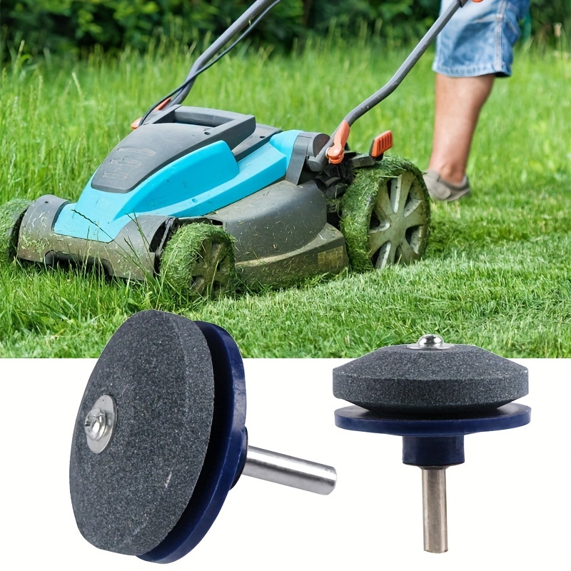 Faster Lawn Mower Sharpener Lawnmower Blade Sharpener Universal Grinding  Rotary Drill Cuts, Lawn Mower Parts & Accessories - Temu