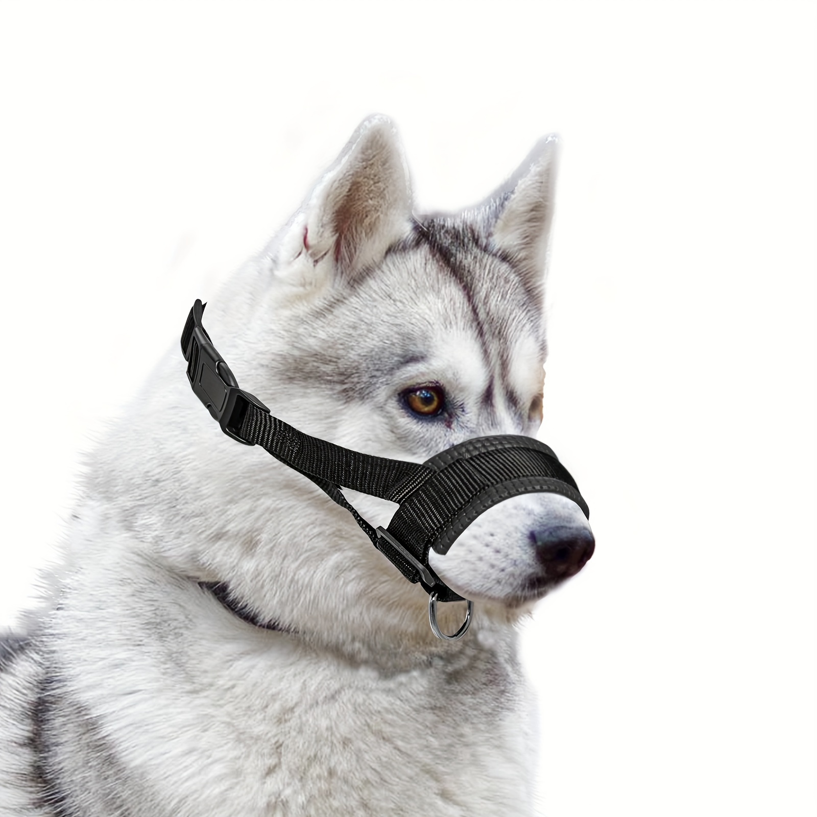 Breathable Nylon Mesh Dog Muzzle Adjustable Strap - Temu