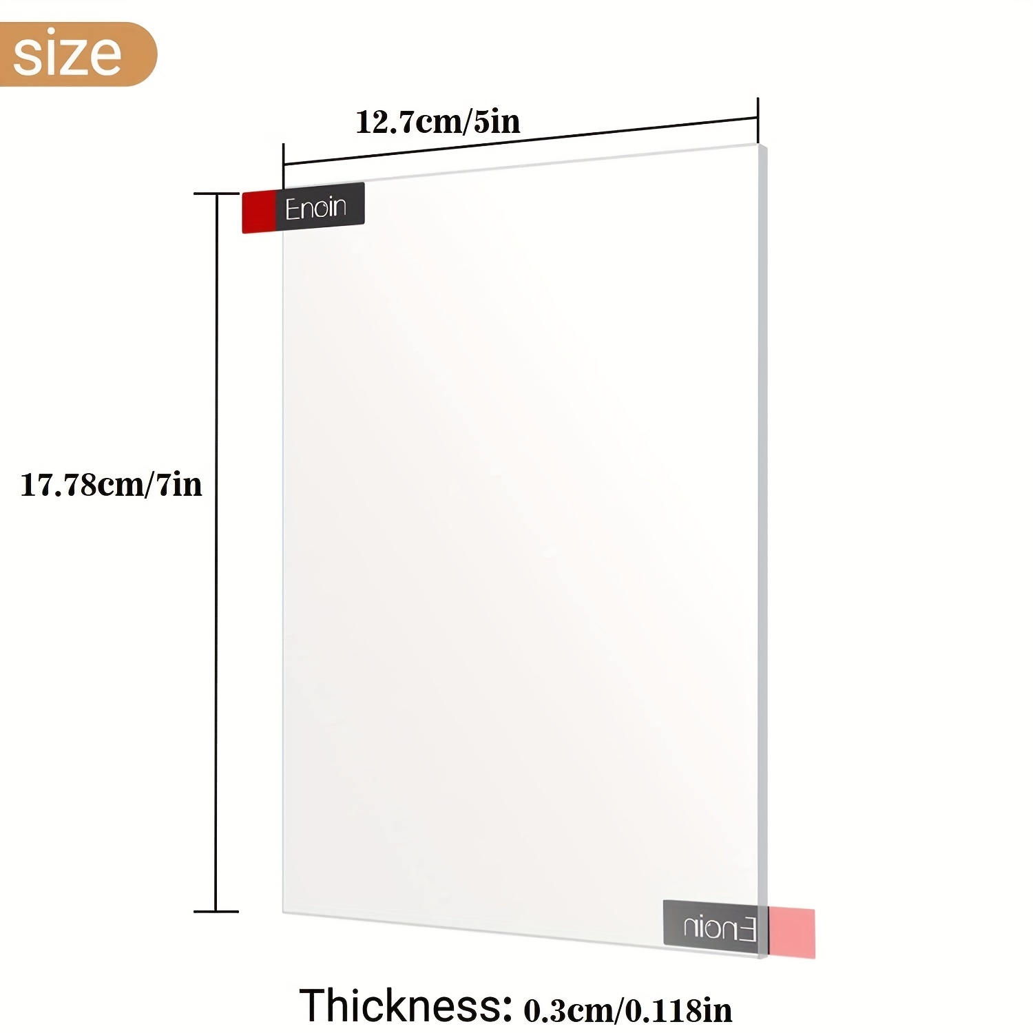 2pcs 4x6 5x7 8x8 8x10 11x14 12x16 clear       0 118   plastic         for       frame paintings  