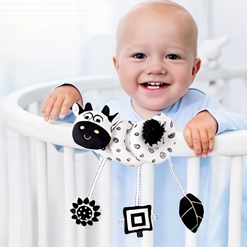 Baby Car Mirror Toys Hanging Rattles For Baby Car Seat Crib