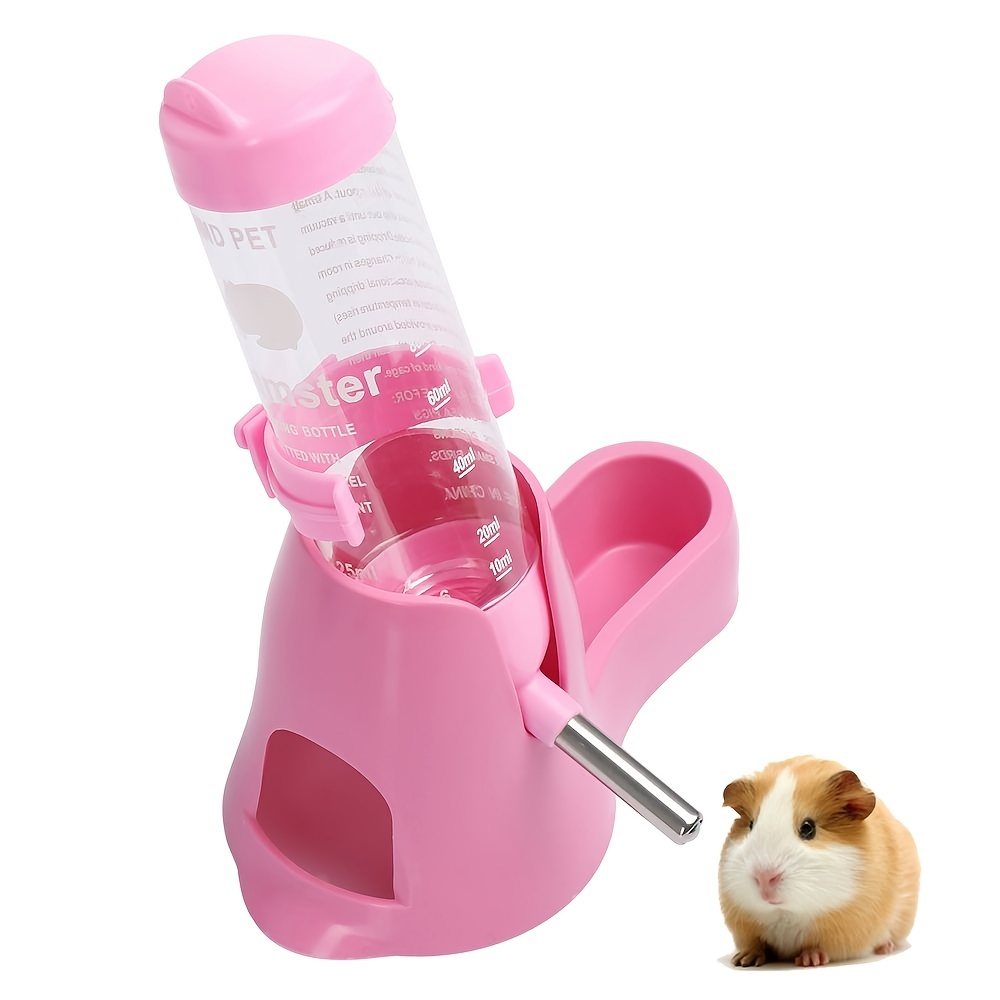 hamster water bottle pink