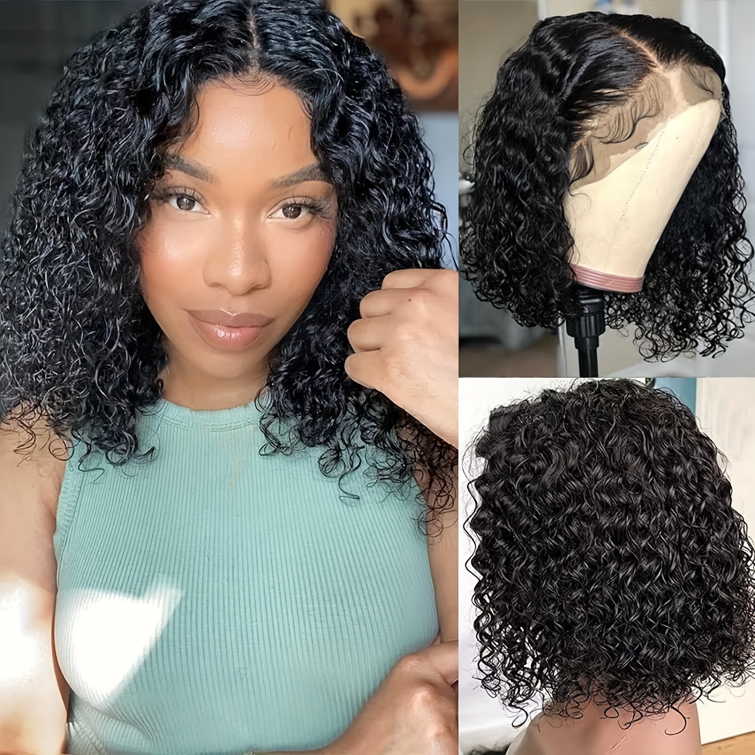  GUSYBG curly hd lace front wig body wave lace front