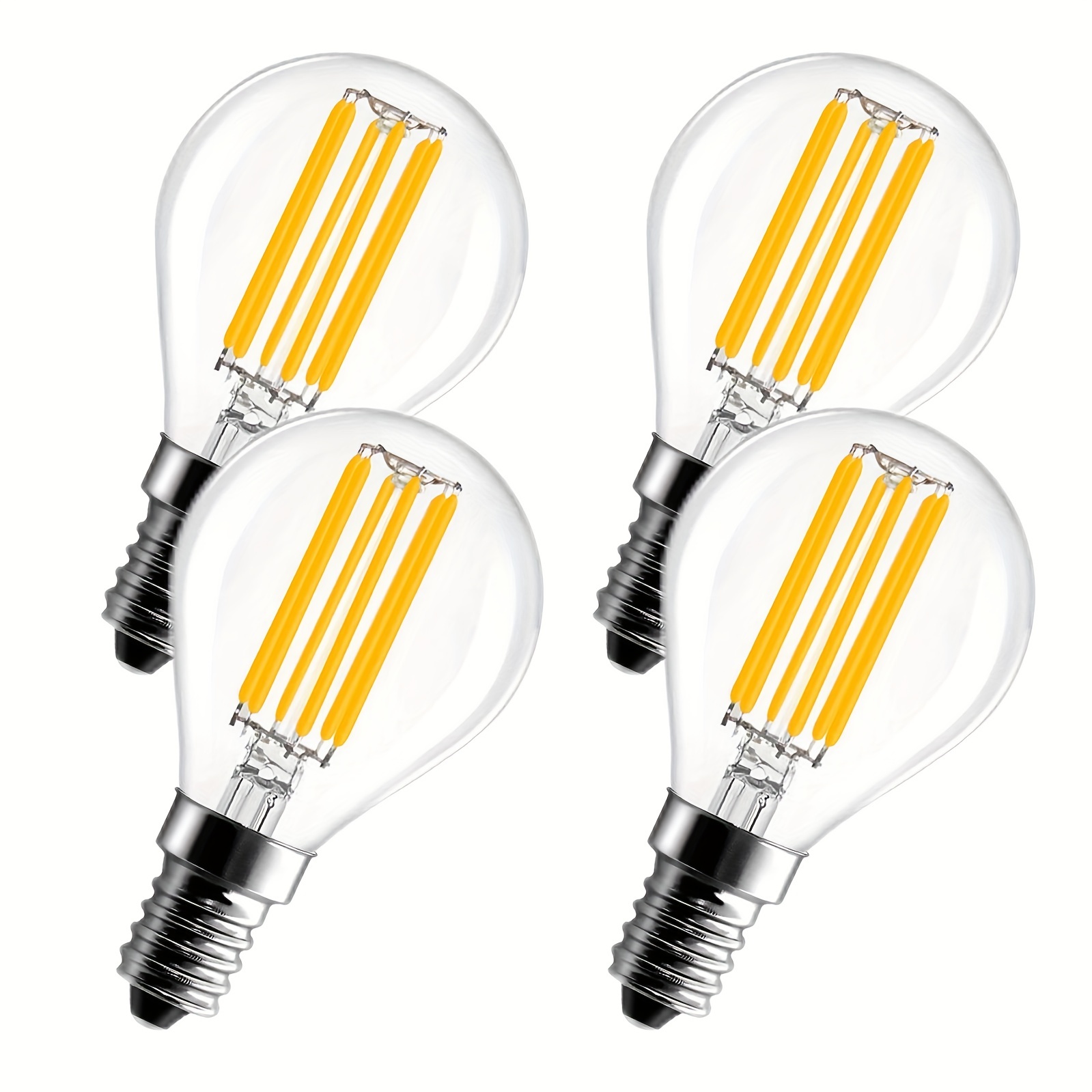 Ampoule LED Edison rétro à intensité variable, lampe à filament, baïonnette  E14 B22, 2W, 4W, 6W, 220V, coque en verre transparent G45, ampoule LED  vintage pour la maison - AliExpress