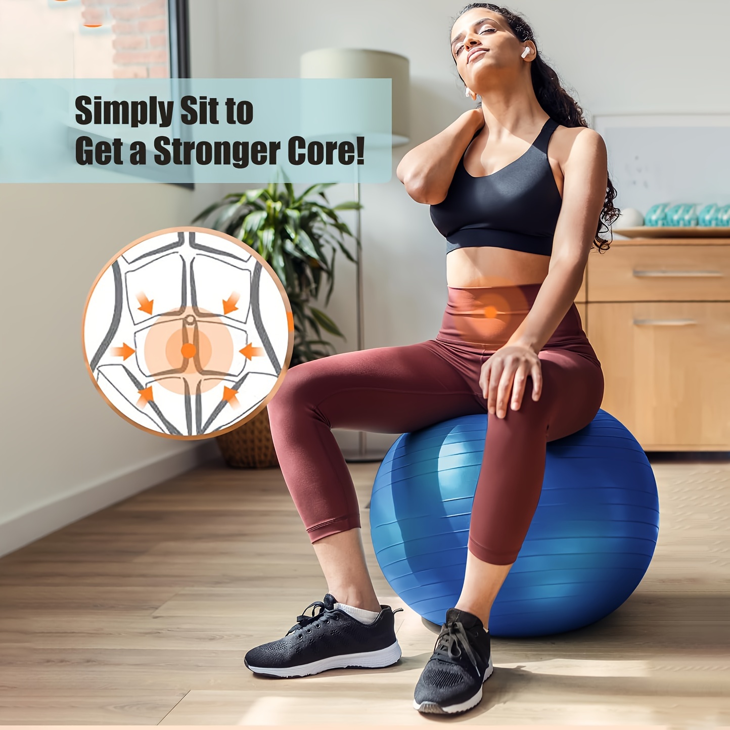 Mini Pelotas Yoga Dobladora Pequeña Estabilidad En Hogar - Temu