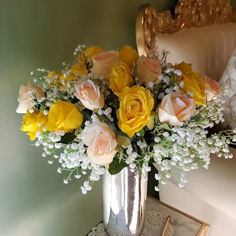 Bulk Artificial Baby's Breath Bush Flowers for Wedding Floral Arrangem —  Artificialmerch