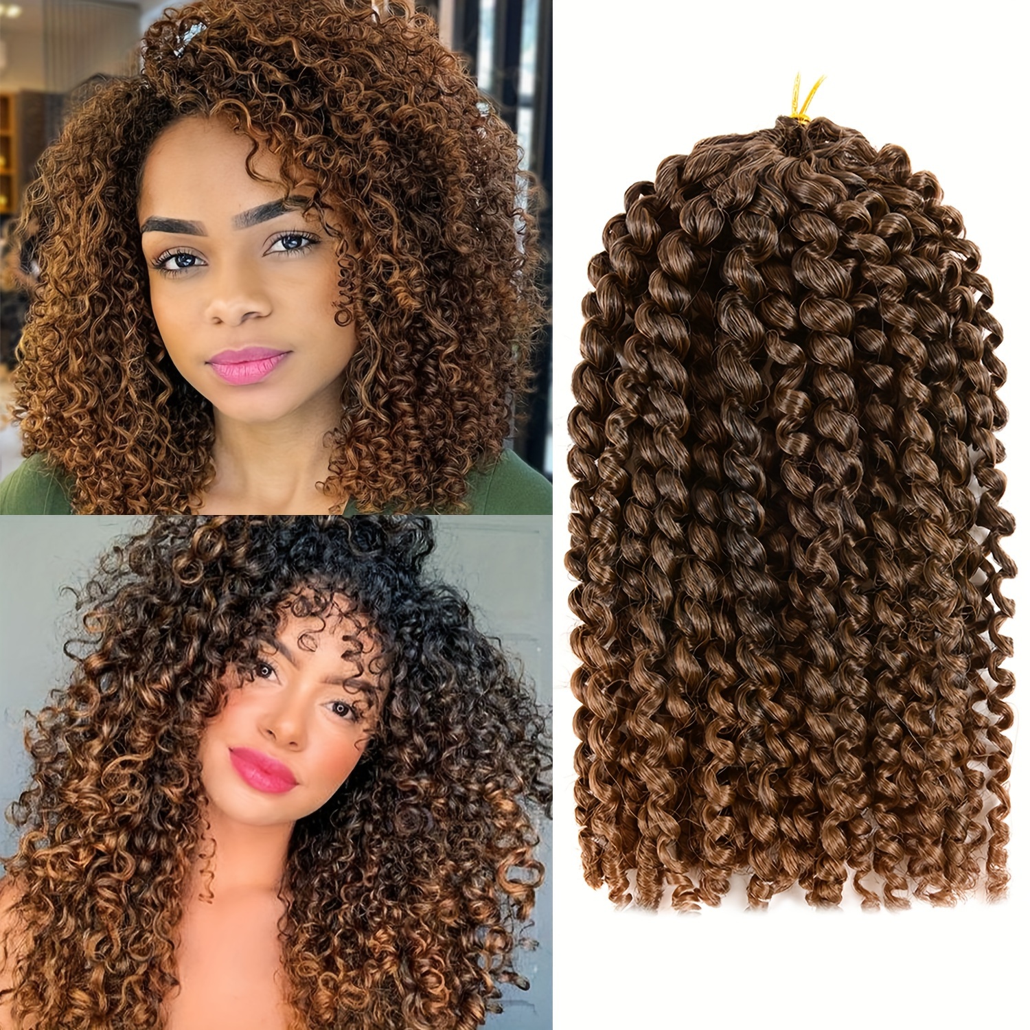 Passion Twist Hair Short Marlybob Crochet Hair Synthetic - Temu