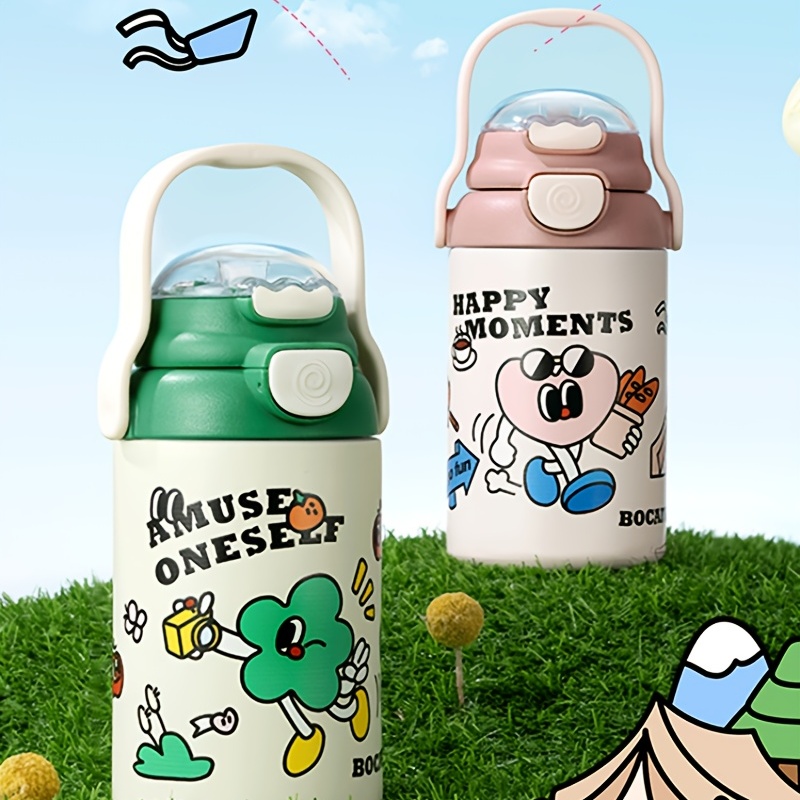 cartoon vacuum   stainless steel insulated water bottles 4