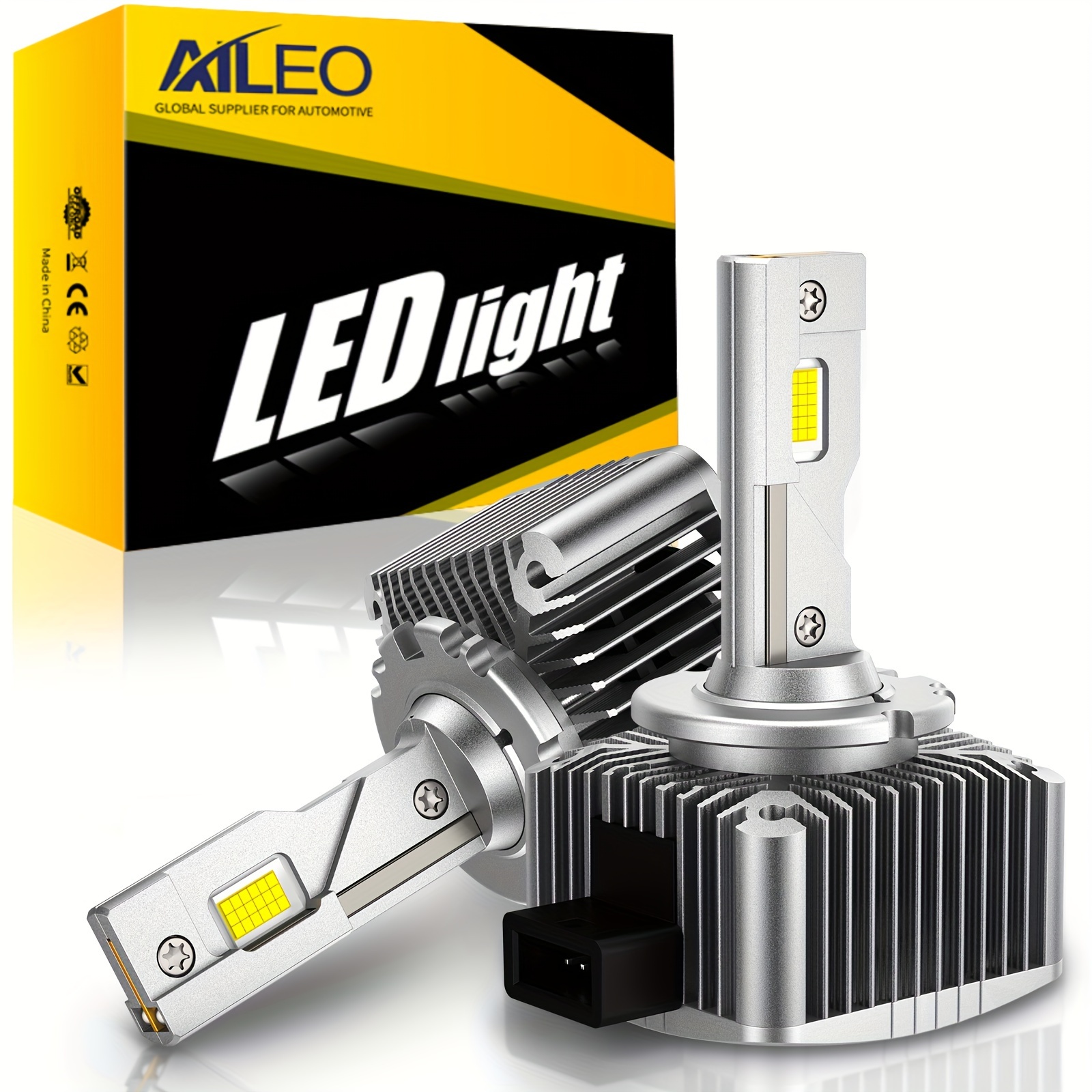 D1s Hid Headlight Bulbs 6000k Cool White 150% Lighting - Temu