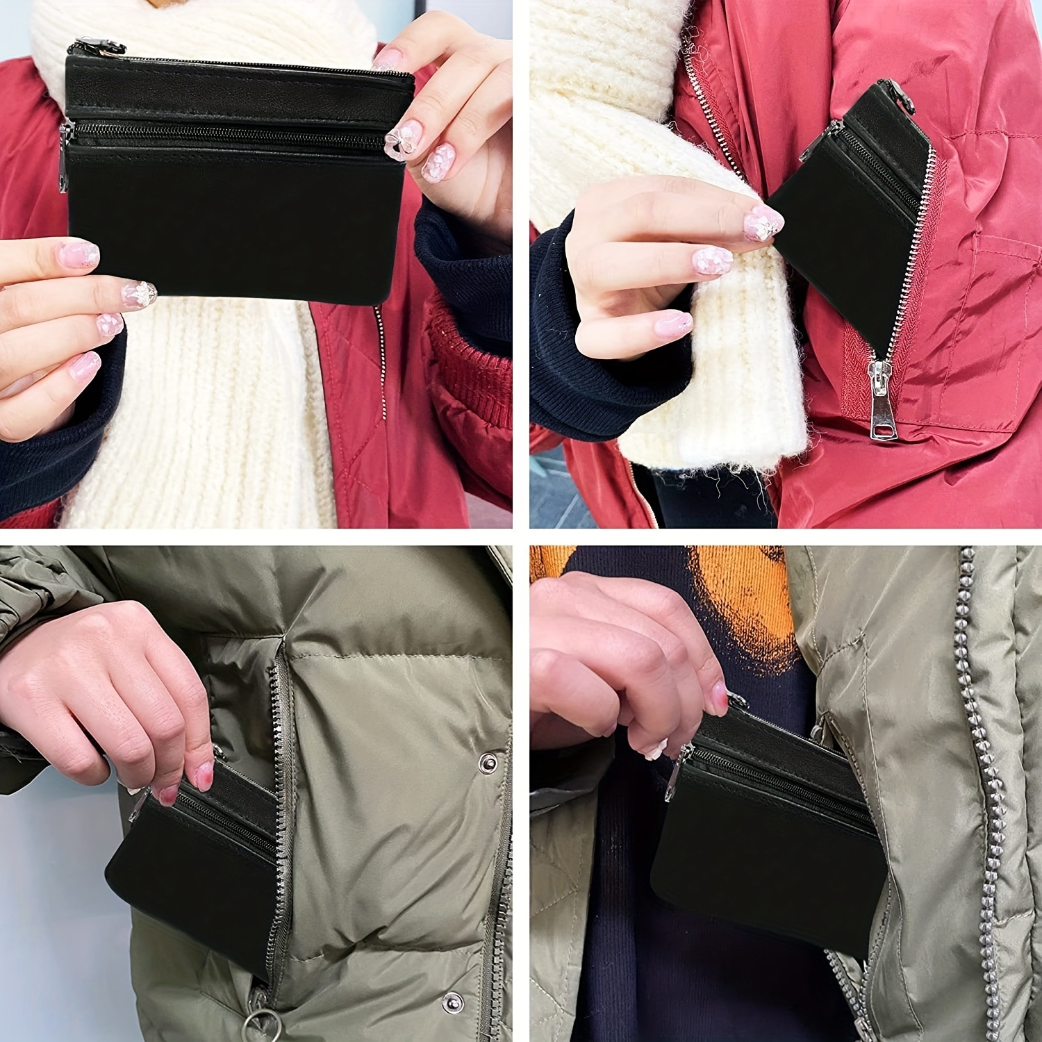 Retro Checkered Short Coin Purse, Lightweight Portable Small Wallet,  Women's Daily Versatile Credit Card Holder & Money Clip - Temu Japan