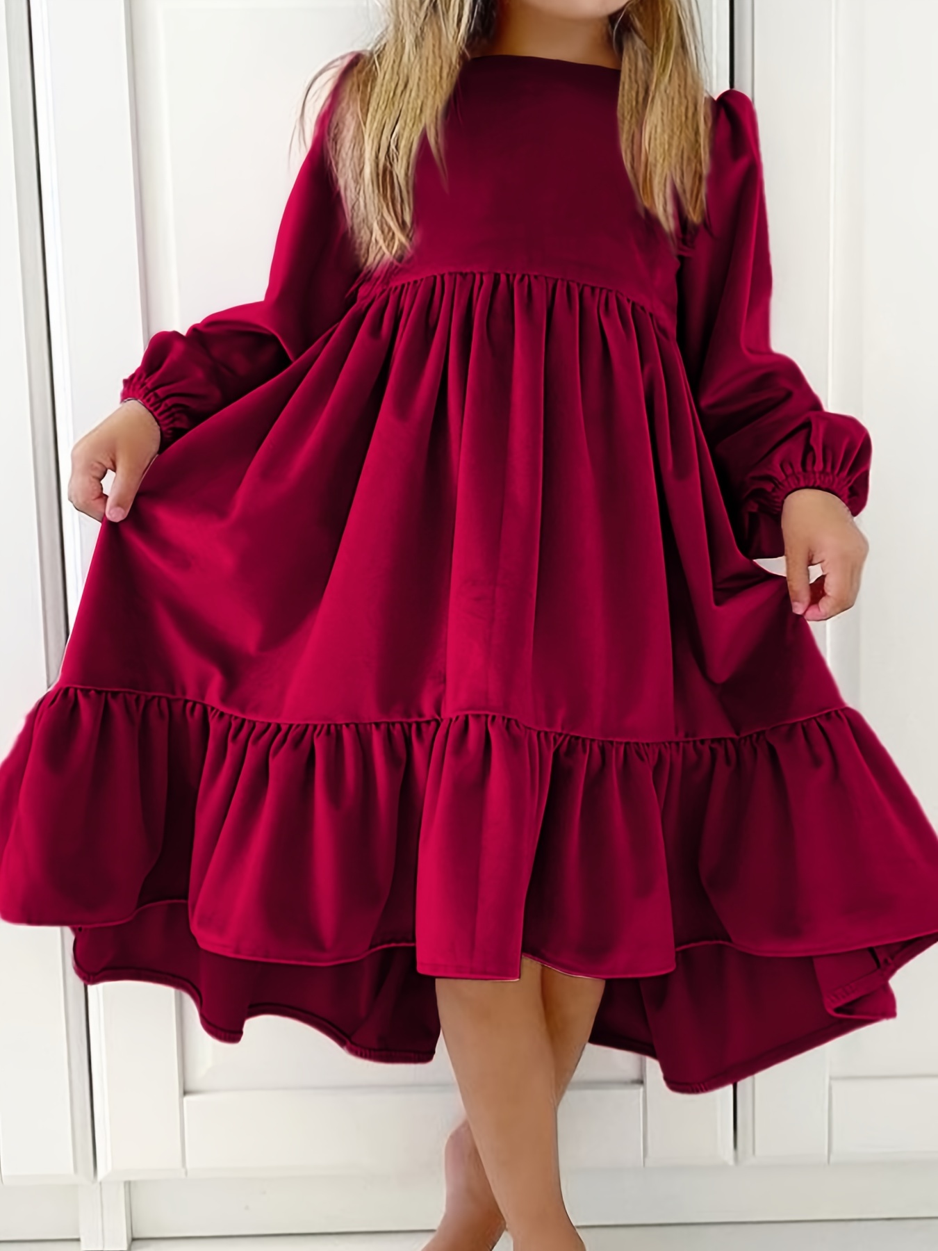 Girls velvet sale holiday dress