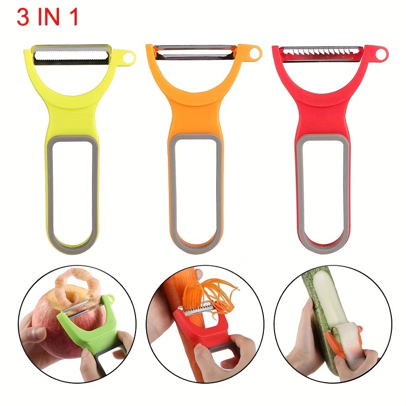 Plastic Peelers Set Vegetable Chopper Set Multifunctional - Temu