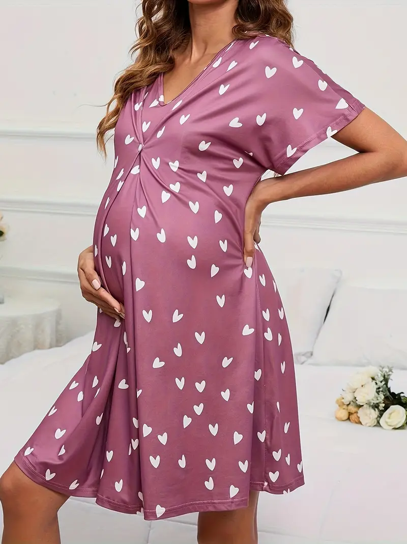 pregnancy wrap dress