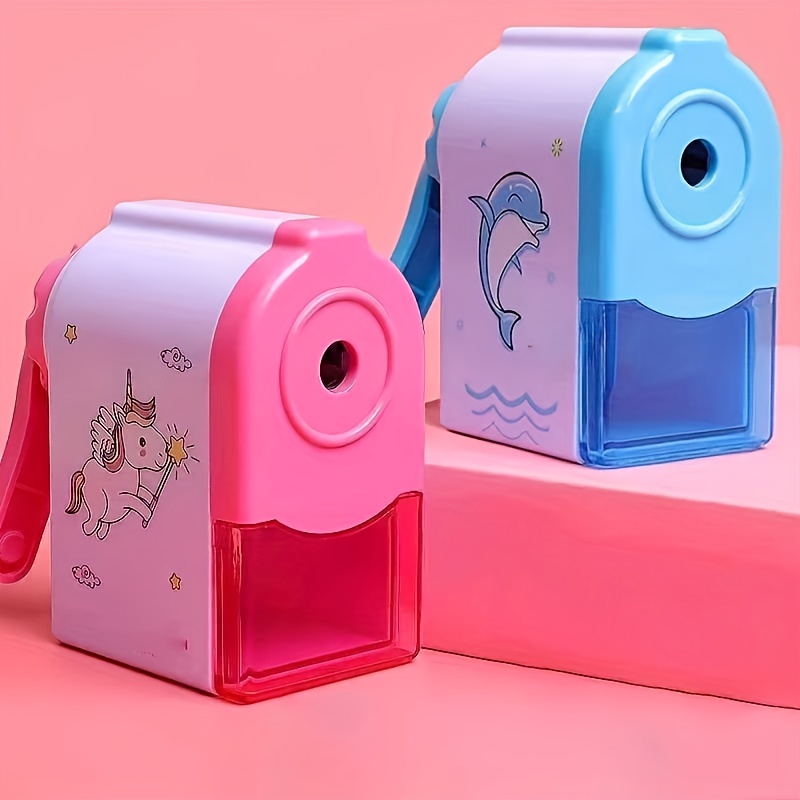 Stationery Candy Colored Pencil Sharpener Plus Eraser - Brilliant