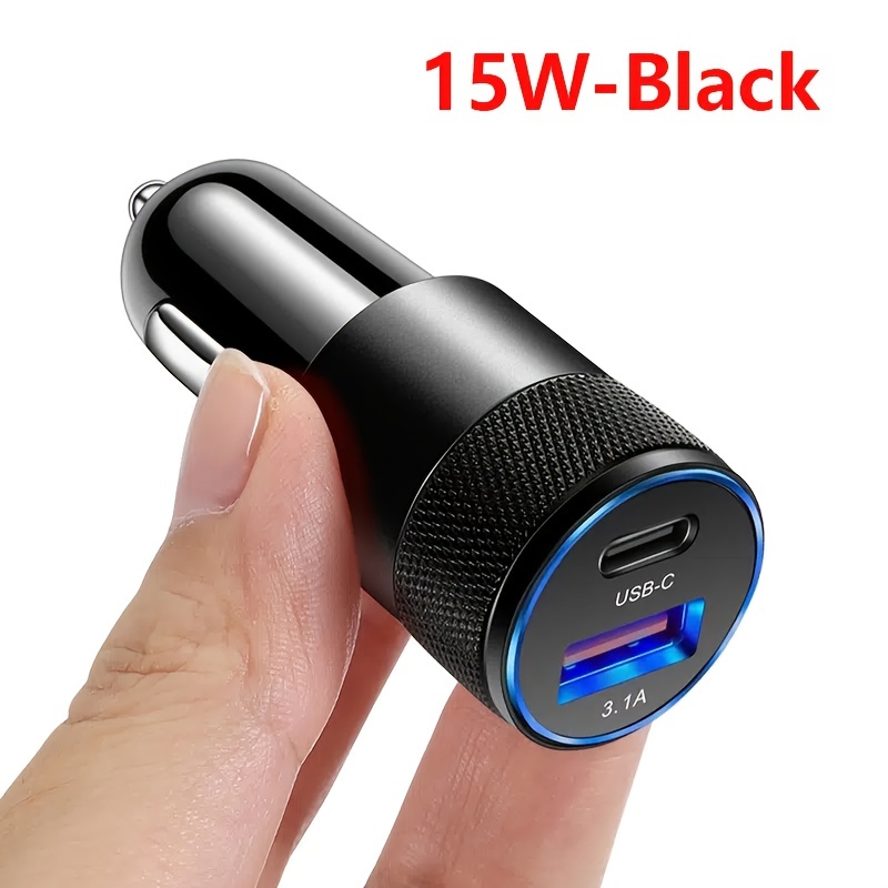 Usb Car Charger Quick Charge 3.0 Type c Fast Charging Phone - Temu