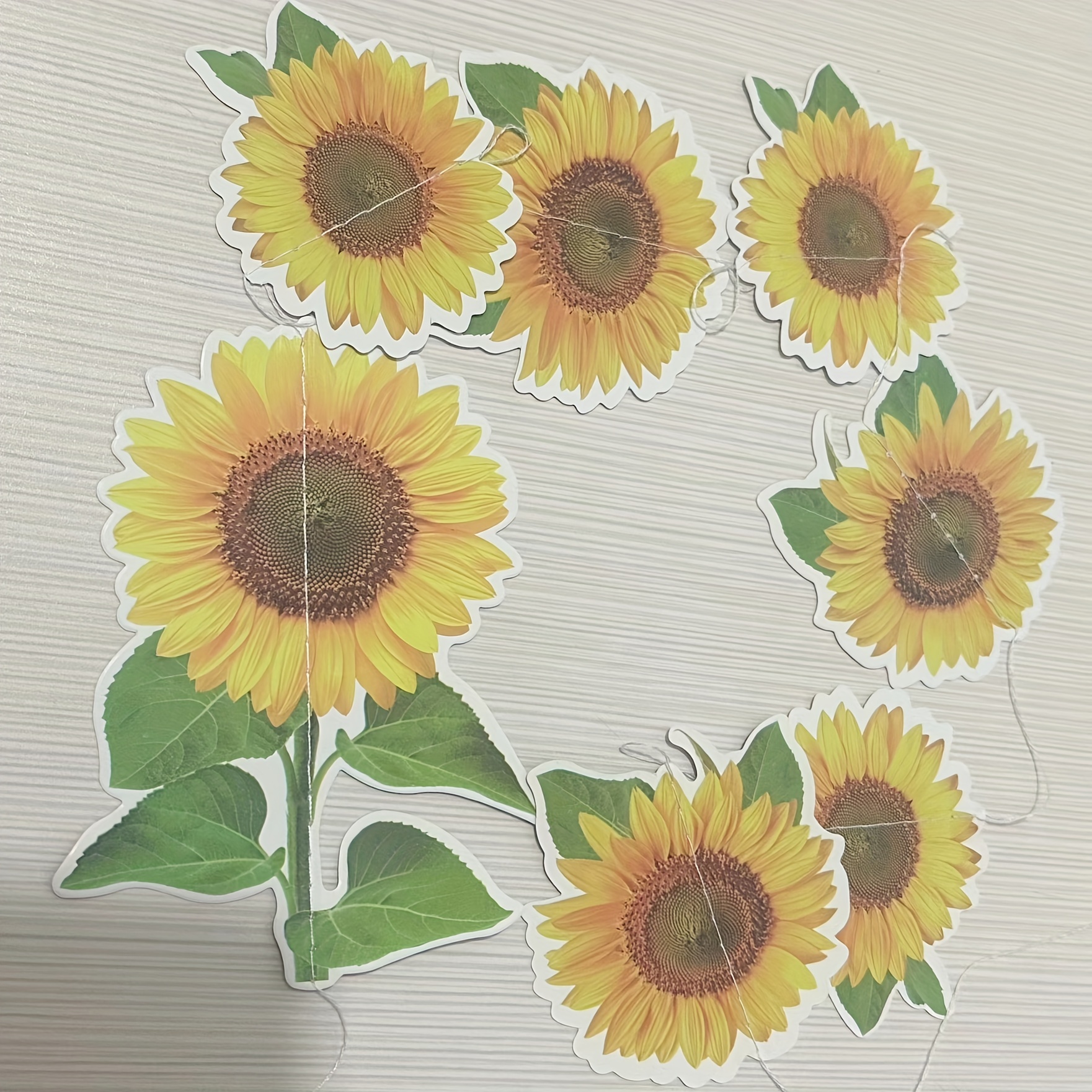 Sunflower Party Decorations Sunflower Garland Banners Sunflower Party  Streamer Summer Sun Flower Hanging Decorations For Baptism Birthday Wedding  Party Supplies - Temu