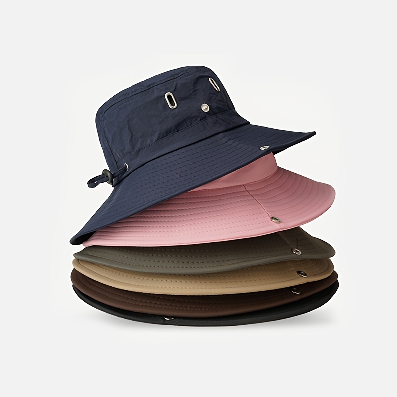 Unisex Trendy Versatile Sunshade Bucket Hat Outdoor Vacation - Temu Canada