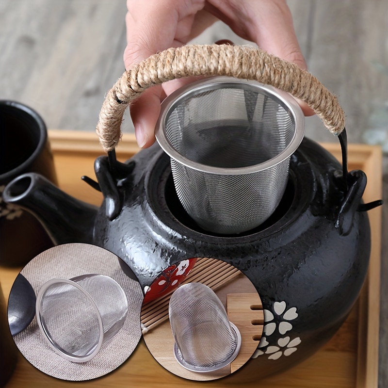 Infuseur à thé en maille acier réutilisable