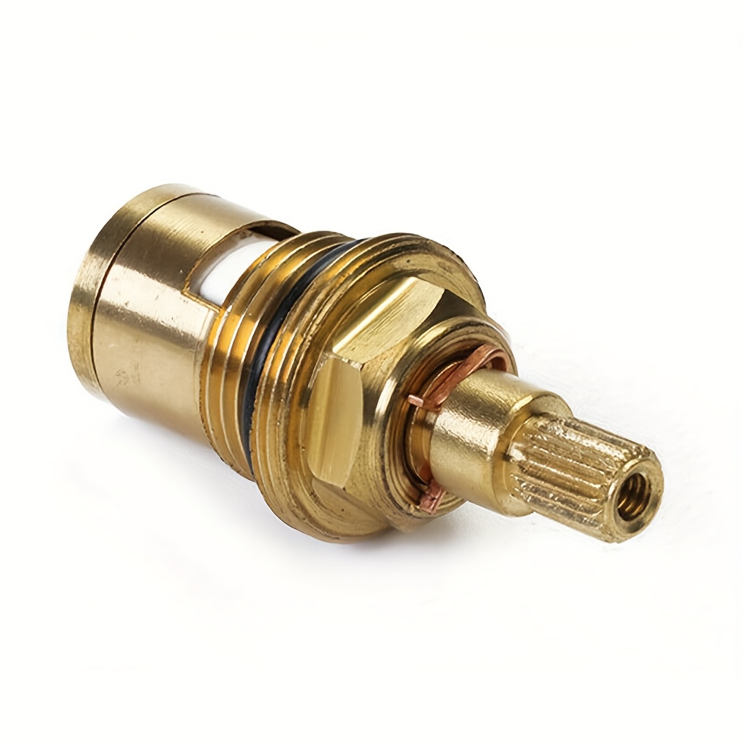 Brass Ceramic Stem Disc Cartridges Faucet Valves Replacement, Wear